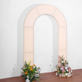Blush Spandex Wedding Backdrop Cover