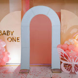 Dusty Blue Fitted Open Arch Cover Dusty Blue Fitted Open Arch Cover