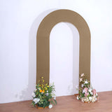Taupe Spandex Wedding Backdrop Cover
