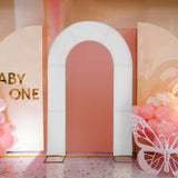 White Fitted Open Arch Cover