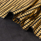 Black Gold Mirror Foil Table Topper