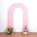Pink Spandex Wedding Backdrop Cover