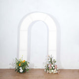 White Spandex Wedding Backdrop Cover